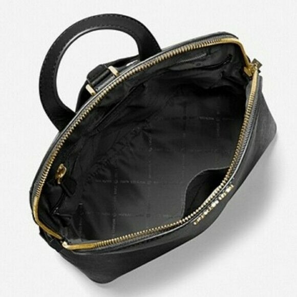 Michael Kors Cindy Black Saffiano Leather Backpack Michael Kors | Bags | Nwt Michael Kors Cindy Large Backpack  main image 4